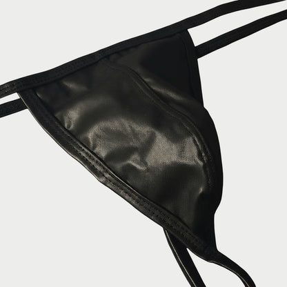 Leather Thong G-String