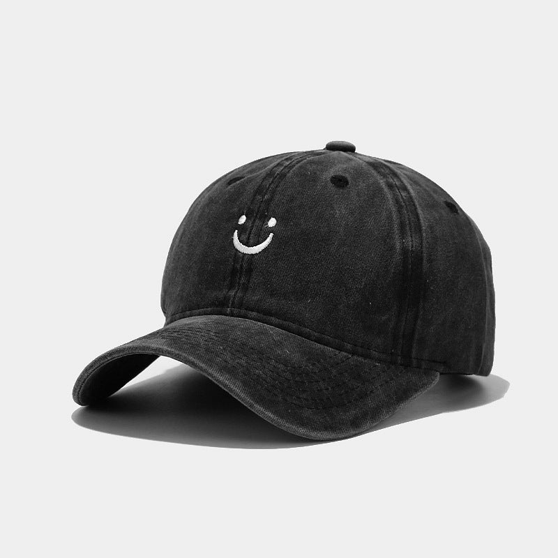 Distressed Smiley Cap