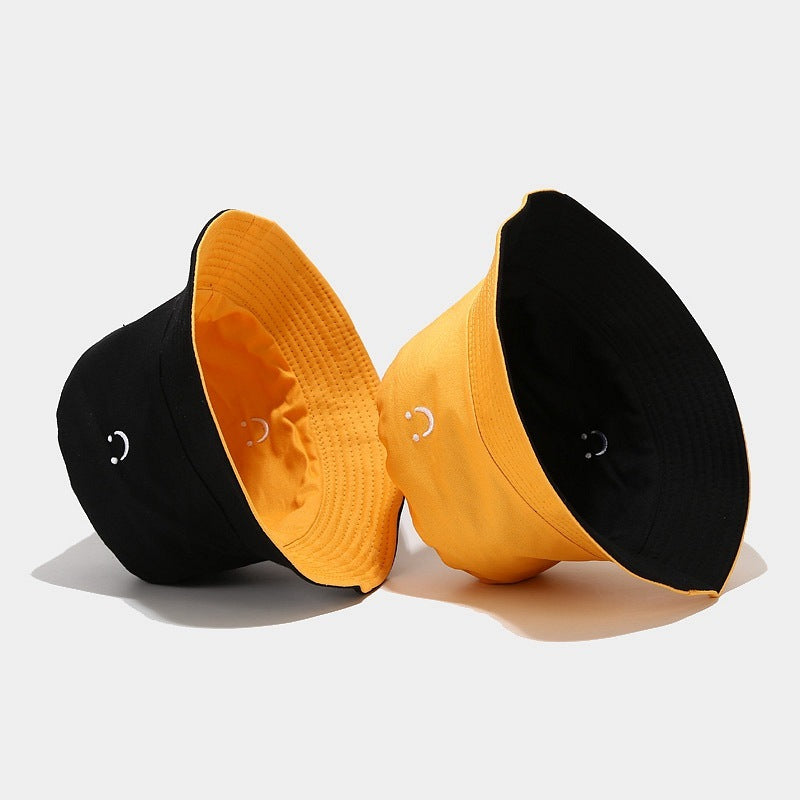 Reversible Smiley Bucket Hat