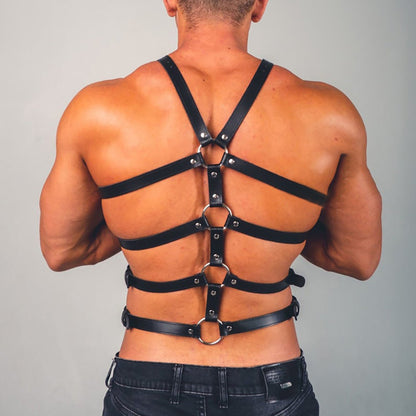 Full Torso Leather Harness