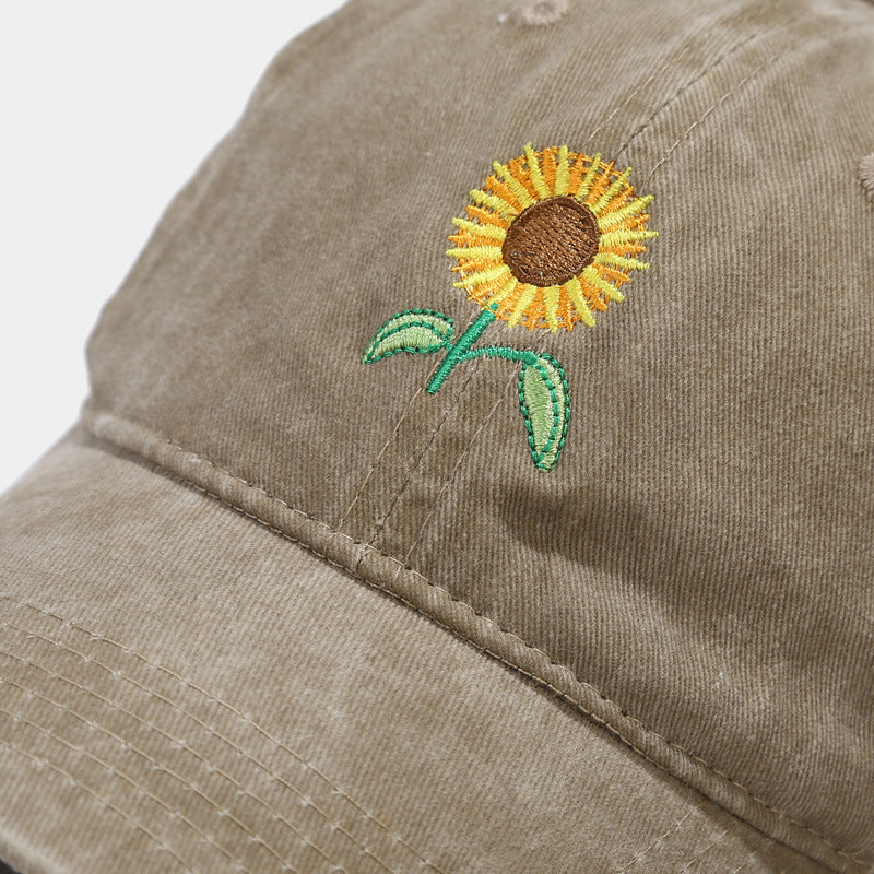 Vintage Sunflower Cap