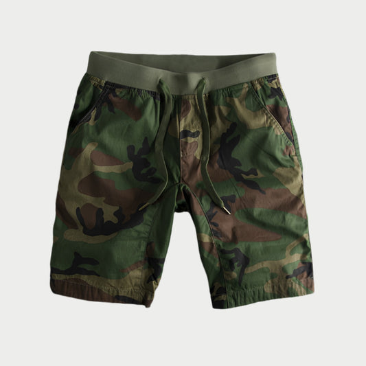Essentials Cotton Camo Shorts