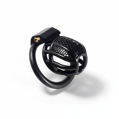 HexMesh Mini Chastity Cage With 4 Ring Sizes