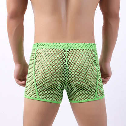 Mesh Fishnet High Shorts