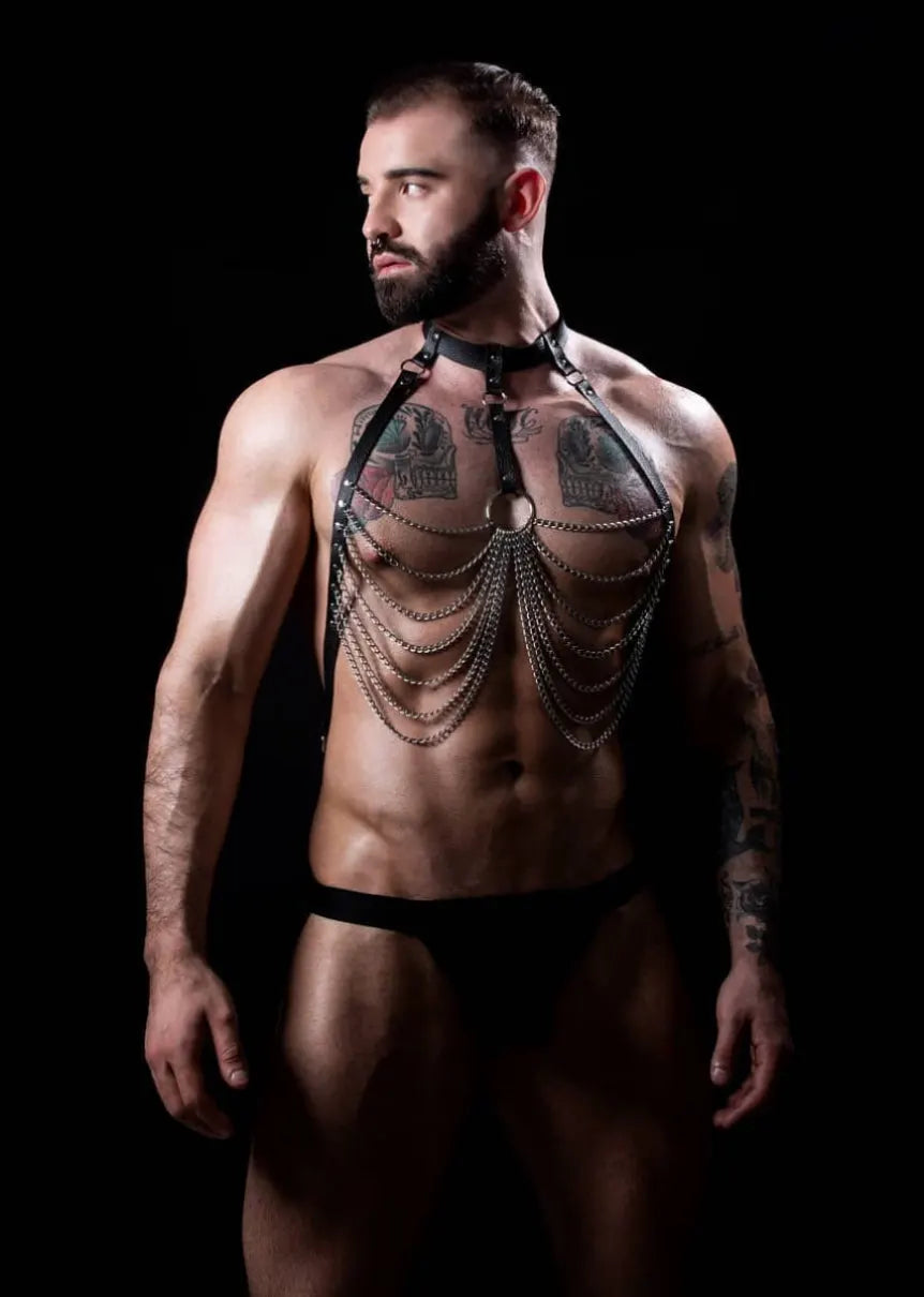 Leather Chain Harness