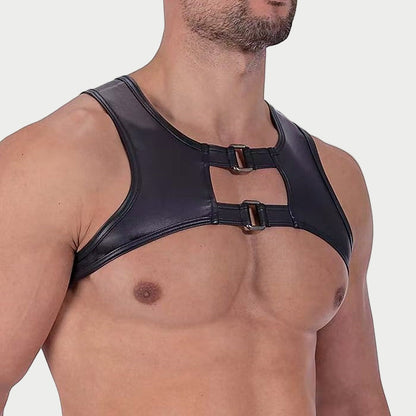 Twin Buckle Leather Harness