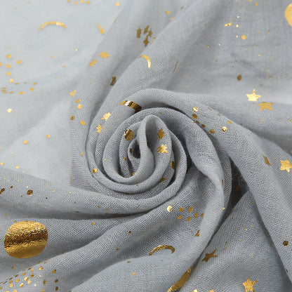 Star & Moon Pashmina Scarf