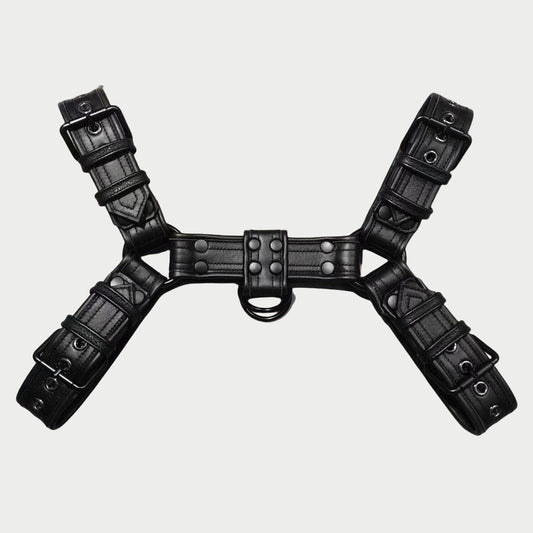 Heavy Duty Buckle Leather Harness
