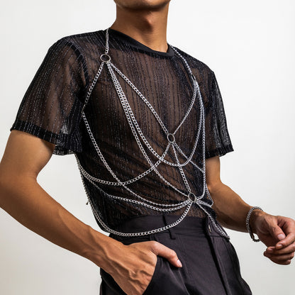 Stainless Steel Chain Body Harness