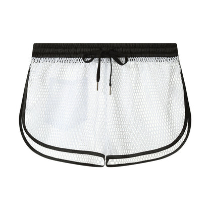 Mesh Split Shorts