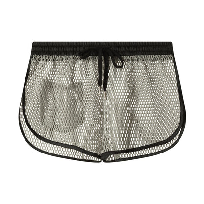 Mesh Split Shorts