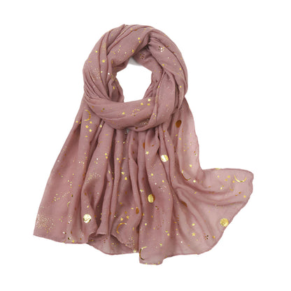 Star & Moon Pashmina Scarf