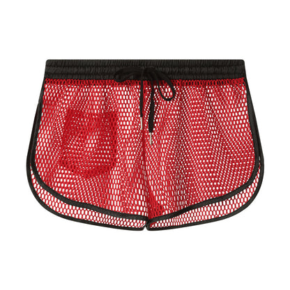 Mesh Split Shorts