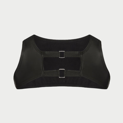 Twin Buckle Leather Harness