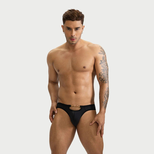GX Gold Chain Link Briefs
