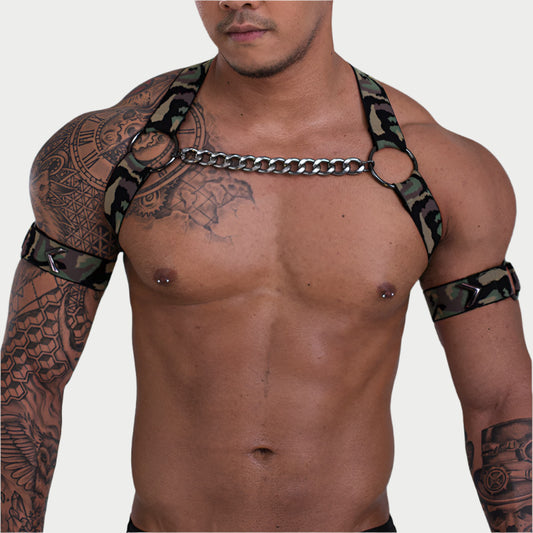 Camo Chain Harness Set