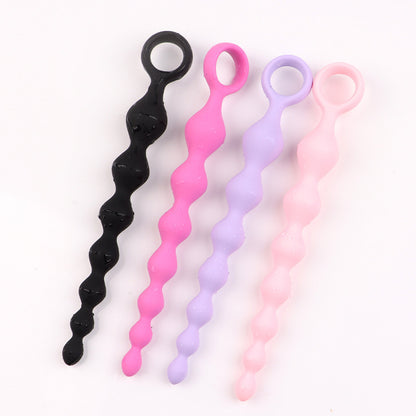 Silicone Butt Plug Bead Rod