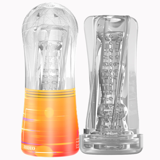 Clear Textured Fleshlight