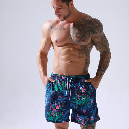 Peacock Swim Shorts