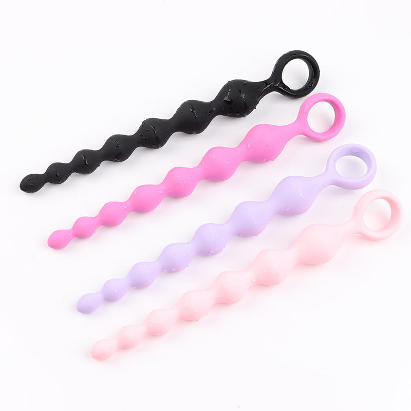 Silicone Butt Plug Bead Rod