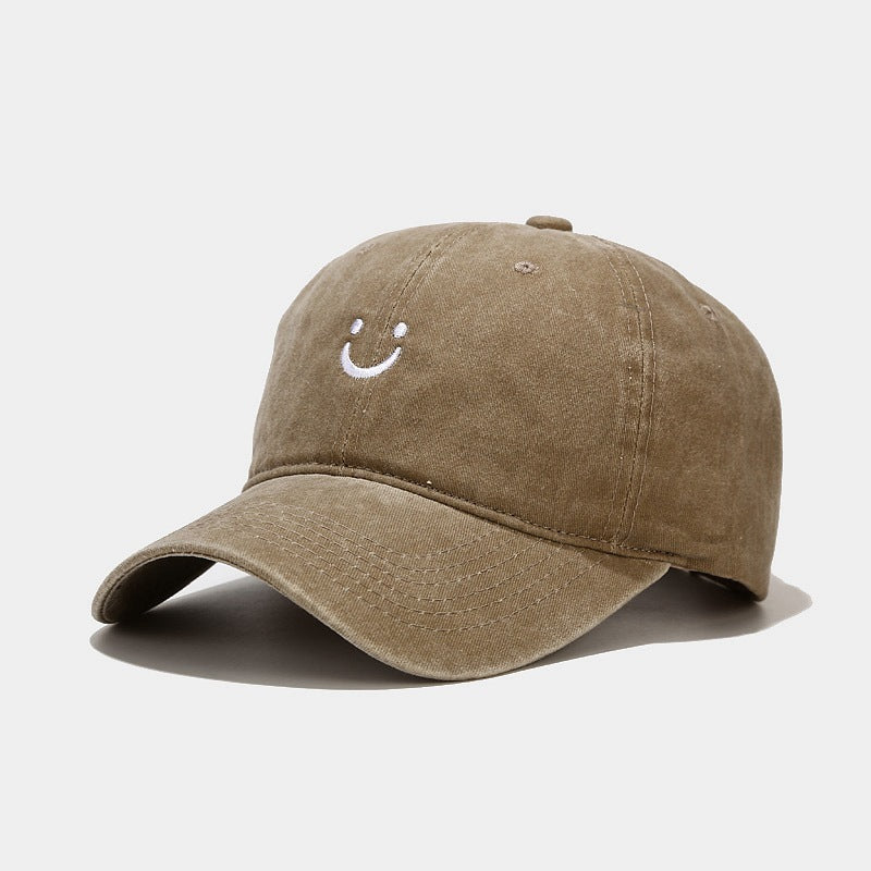 Distressed Smiley Cap