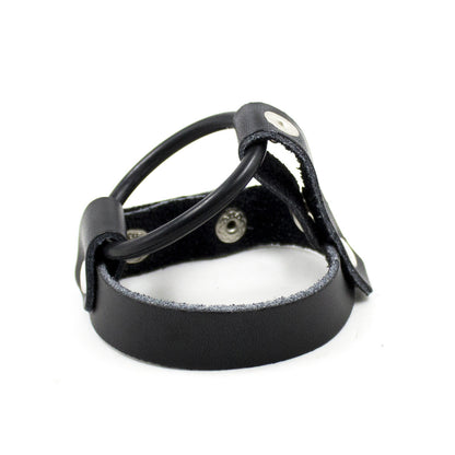 Leather Strap Cock Ring