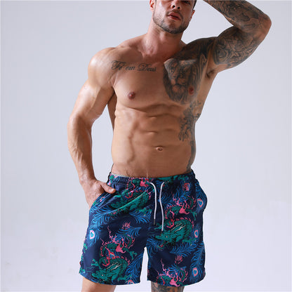 Peacock Swim Shorts