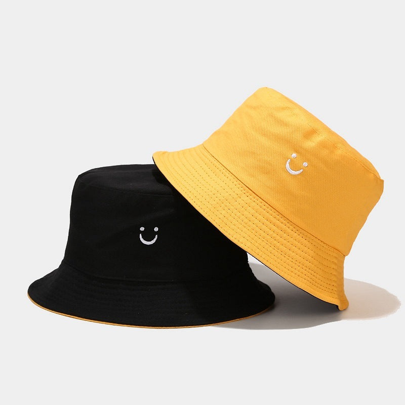 Reversible Smiley Bucket Hat