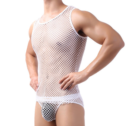 Mesh Fish Net Tank Top