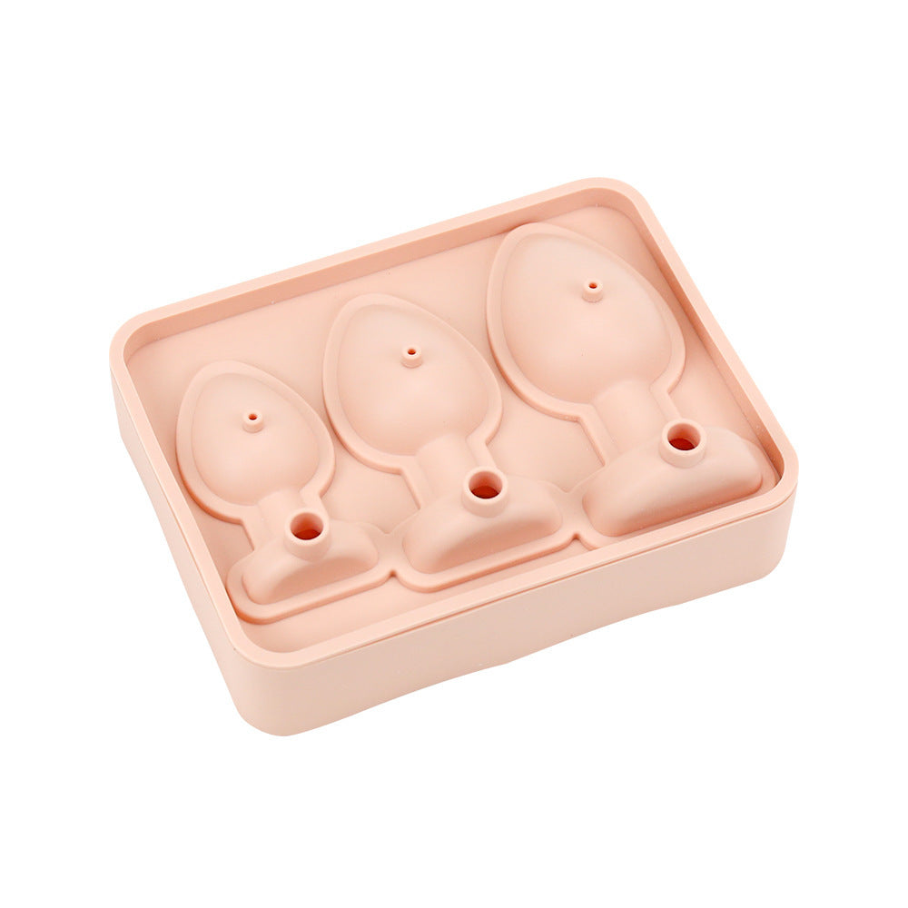 Silicone Butt Plug Ice Cube Mold Tray