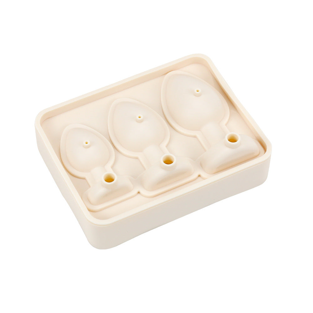 Silicone Butt Plug Ice Cube Mold Tray