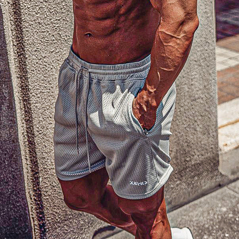 Breathable Mesh Sports Shorts