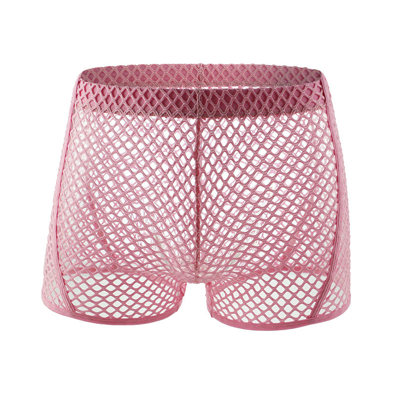 Mesh Fishnet High Shorts