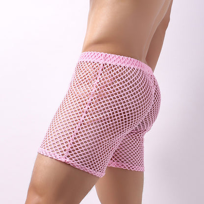 Mesh Fishnet Midway Shorts