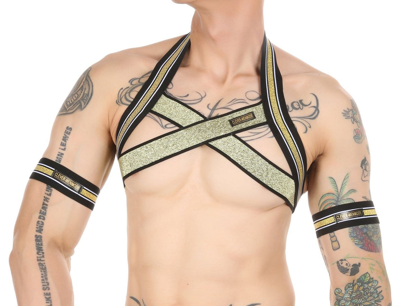 Gold Glitter Harness