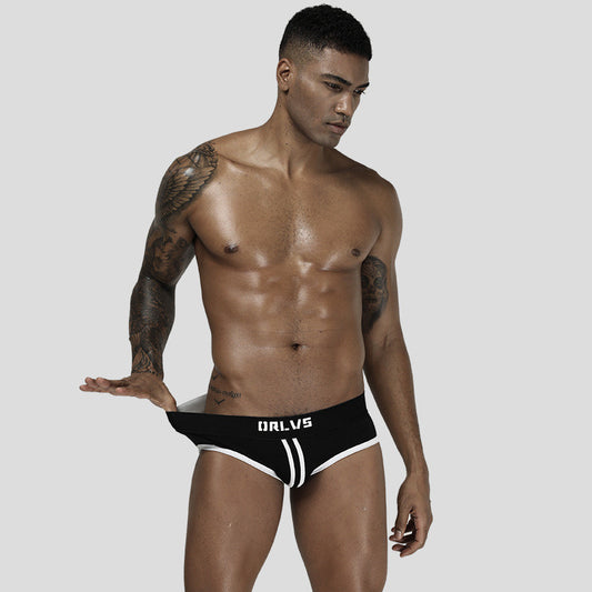 Striped Racer Briefs