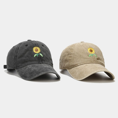 Vintage Sunflower Cap