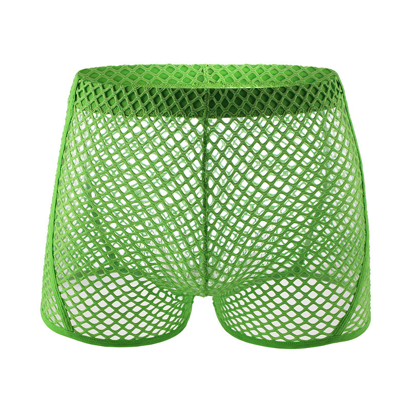 Mesh Fishnet High Shorts