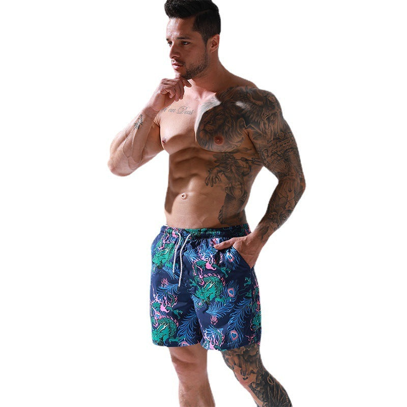 Peacock Swim Shorts