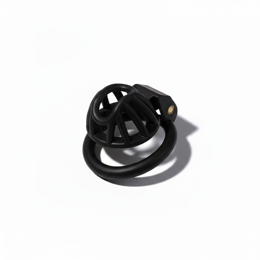 Bar Vent Chastity Cage With 4 Ring Sizes