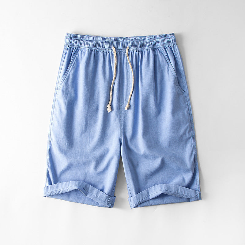 Rustic Breeze Linen Shorts