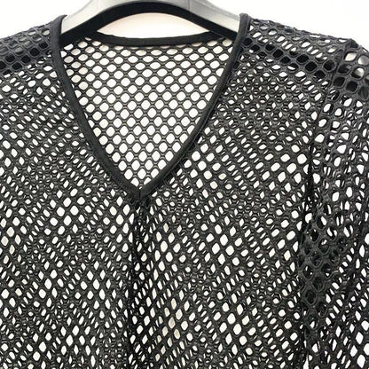 Mesh V-Neck Top