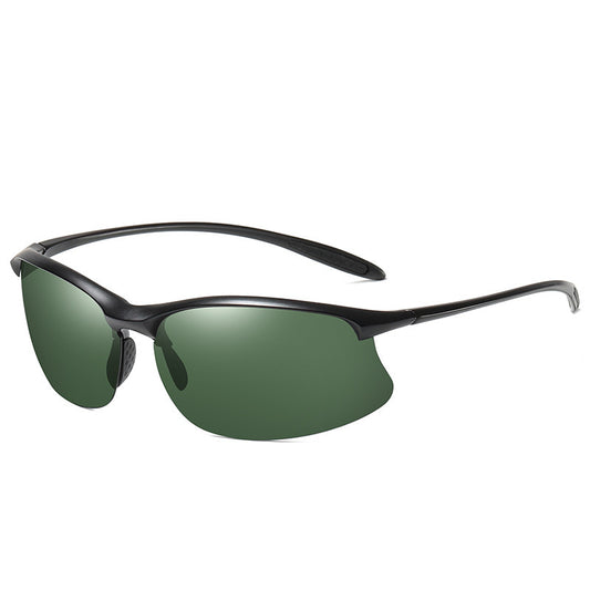 Semi Rimless Sports Polarised Sunglasses