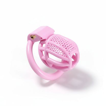 HexMesh Mini Chastity Cage With 4 Ring Sizes
