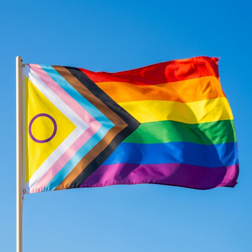 Large Progress Pride Flag