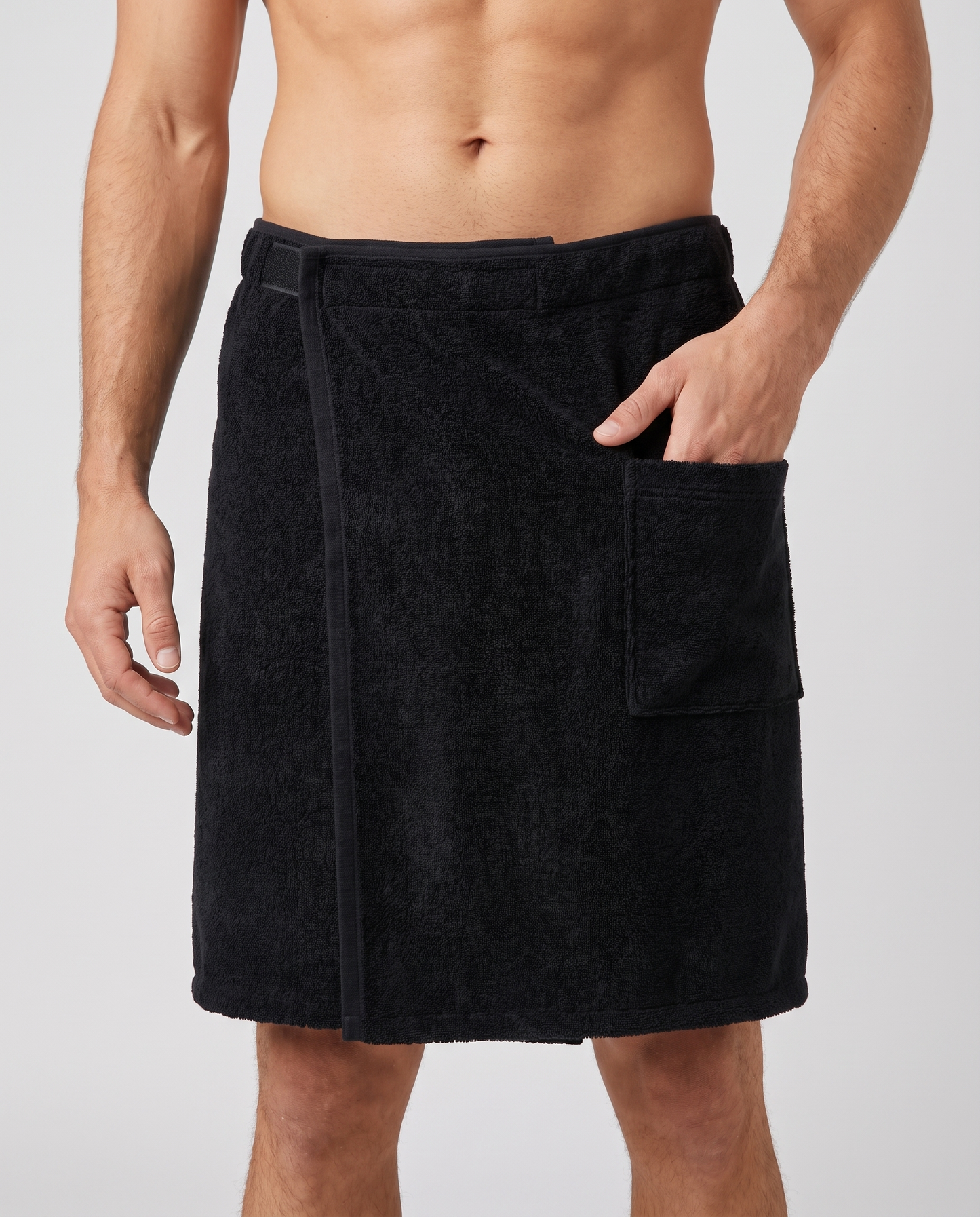 Velcro Bathrobe Towel