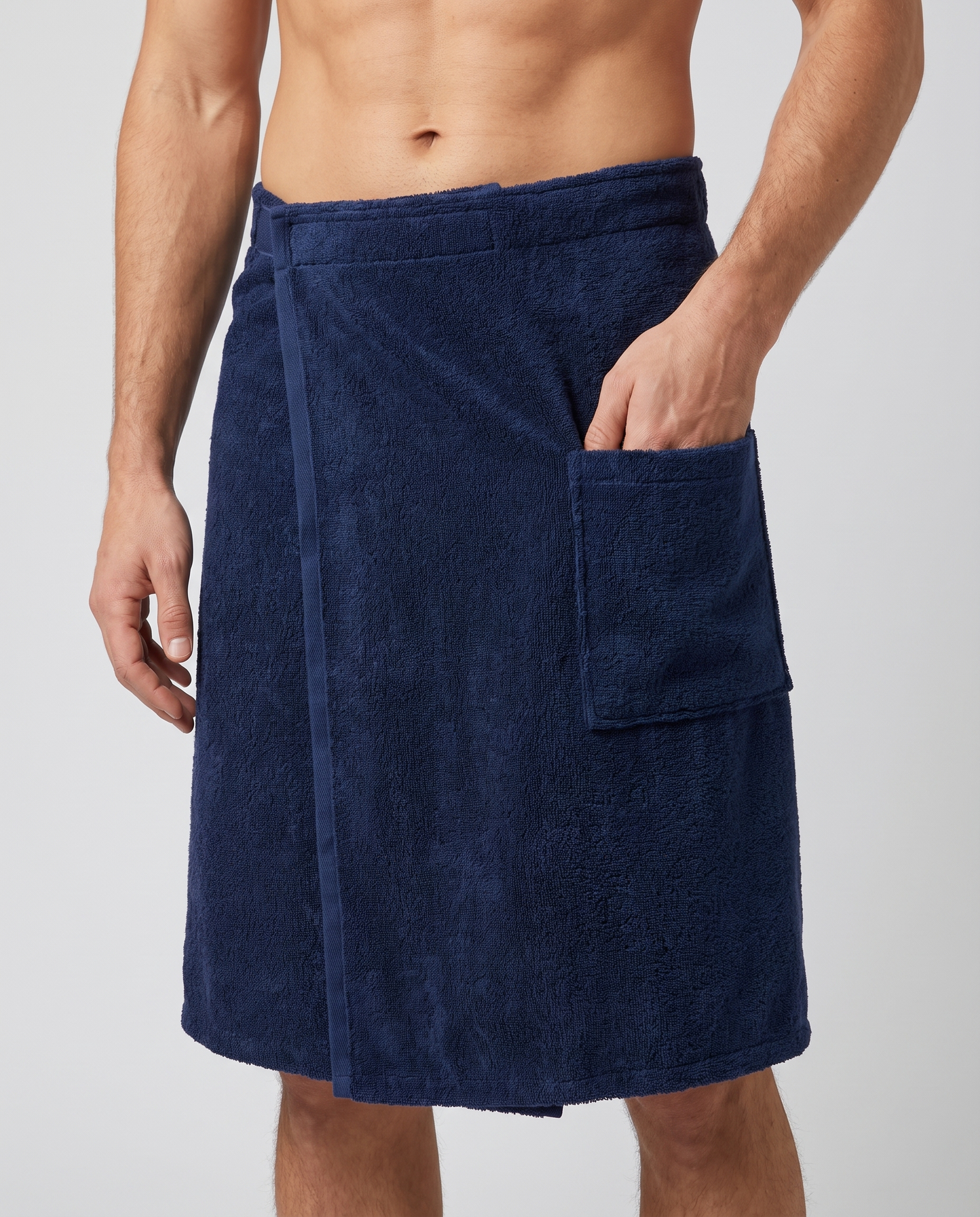Velcro Bathrobe Towel