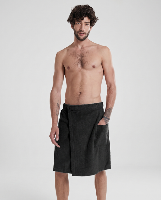Velcro Bathrobe Towel