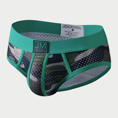 Camo Mesh Briefs