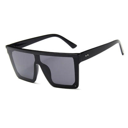 Flat Top Square Sunglasses